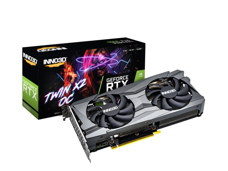 INNO3D GeForce RTX 3060 TWIN X2 OC LHR 12GB GDDR6